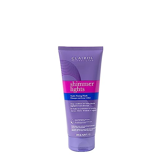 CLAIROL PROFESSIONAL SHIMMER LIGHTS VIOLET TONING MASK