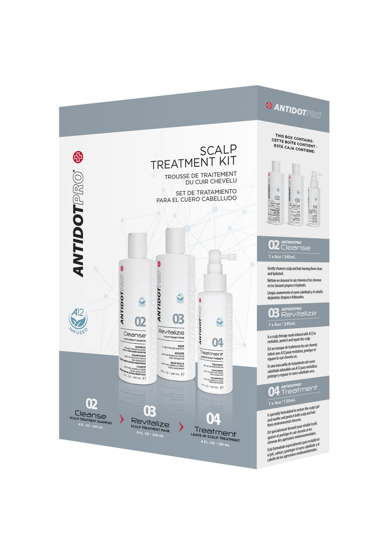 ANTIDOTPRO - SCALP TREATMENT KIT 3PC