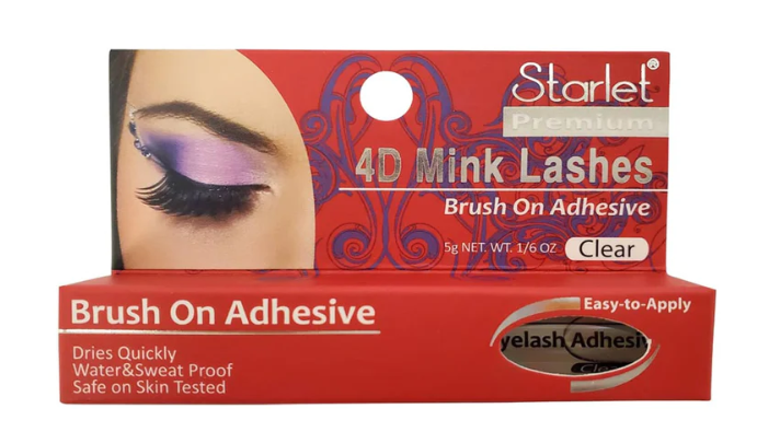 STARLET 4D BRUSH-ON PREMIUM EYELASH ADHESIVE, 5g