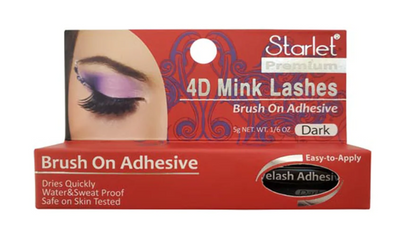 STARLET 4D BRUSH-ON PREMIUM EYELASH ADHESIVE, 5g