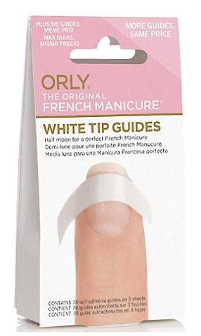 ORLY 22012 WHITE TIP HALF MOON GUIDES