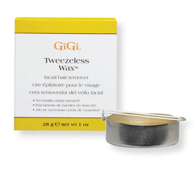 GIGI 250 TWEEZELESS WAX FACIAL HAIR REMOVER 1oz