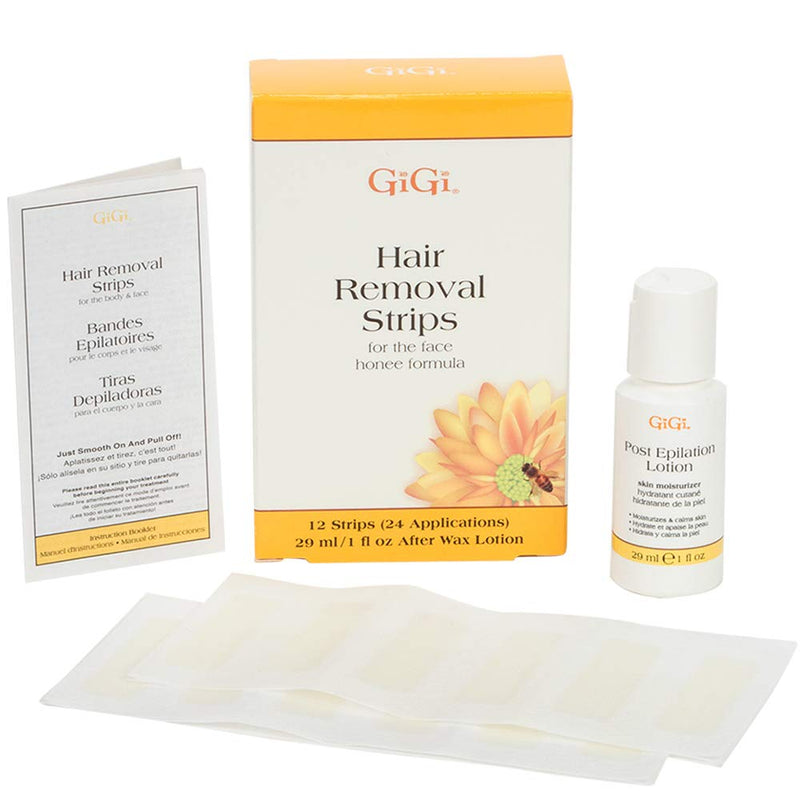 GIGI 670 HAIR REMOVAL STRIPS FOR FACE