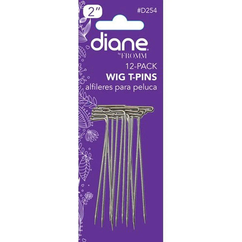 DIANE D254 WIG T-PIN SILVER 12/PK