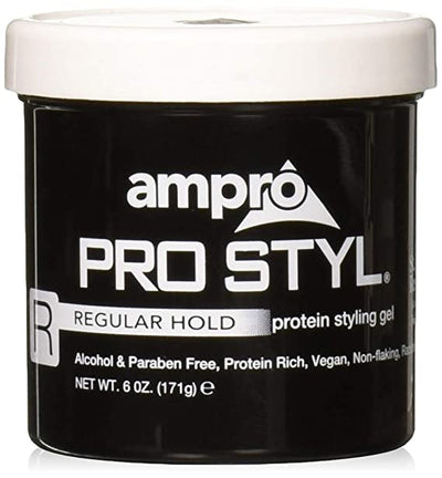 AMPRO PROTEIN BLACK GEL REG (WHITE TOP)