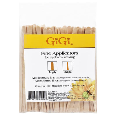 GIGI WOOD APPLICATOR (100/PK)