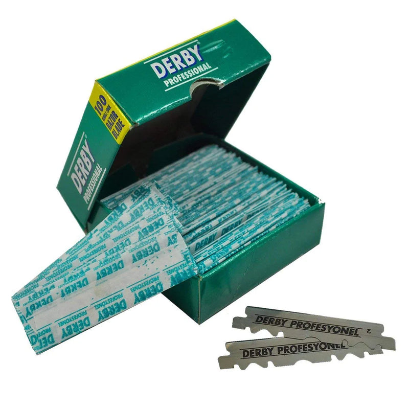 DERBY SINGLE EDGE BLADES 100/PK