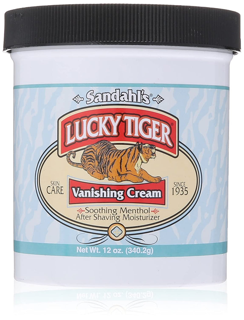 LUCKY TIGER VANISHING CREAM AFTER MOISTURIZER 12oz