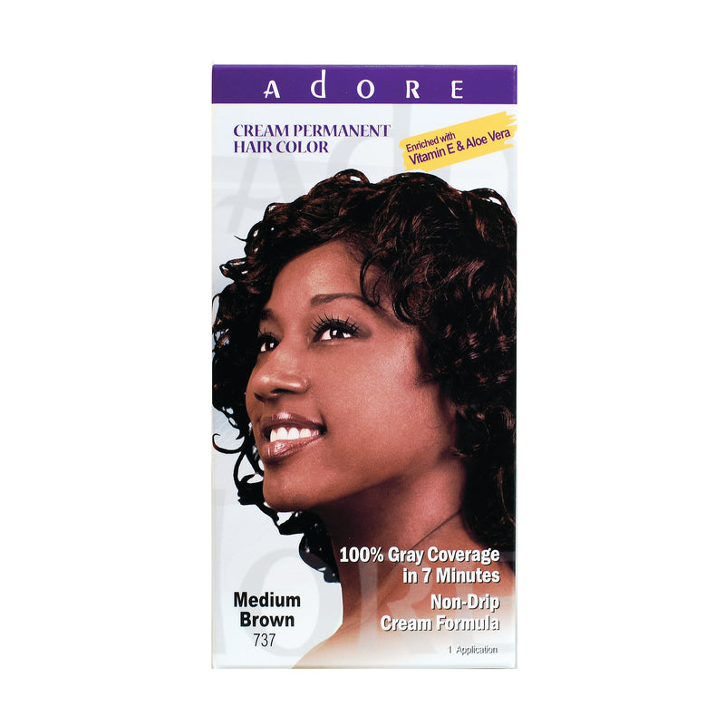 ADORE CREAM PERMANENT HAIR COLOR KIT