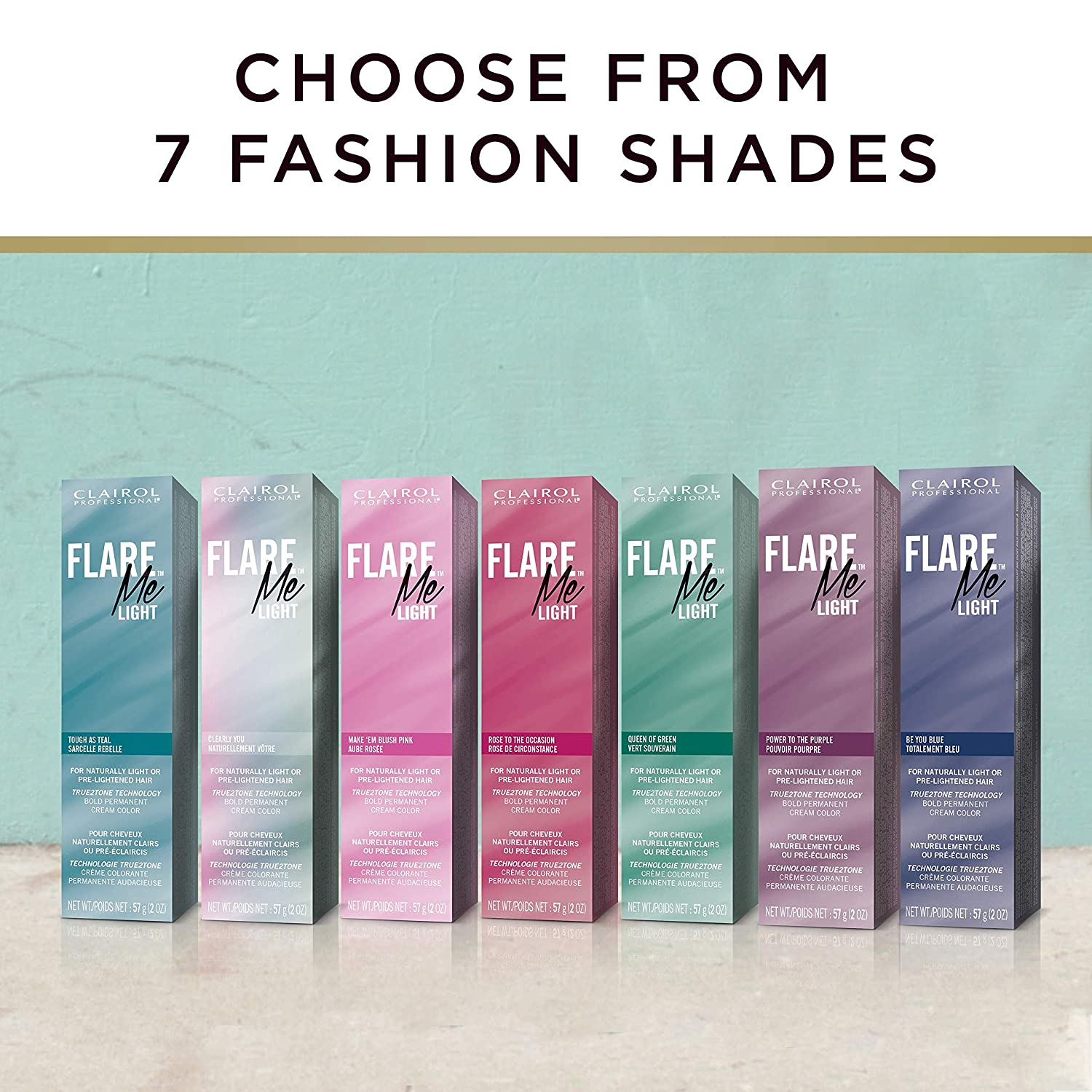 CLAIROL FLARE ME HAIR COLOR – Pink Beauty Wholesale