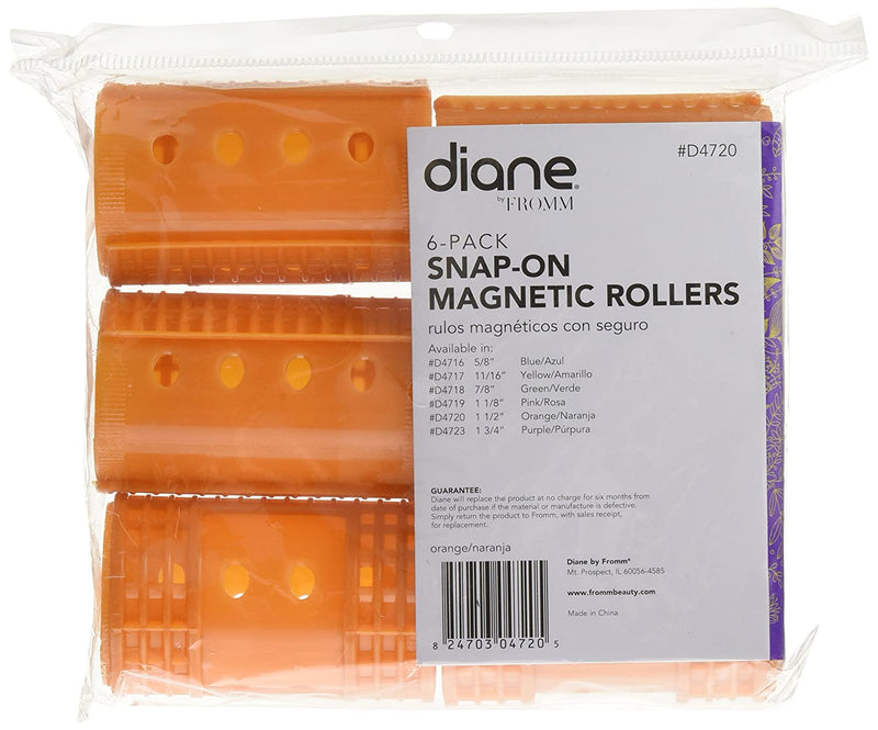 DIANE SNAP ON MAGNETIC ROLLERS