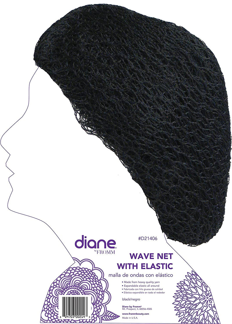 DIANE WAVE NET W/ELASTIC 24/PK