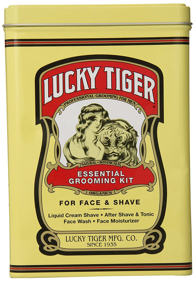 LUCKY TIGER ESSENTIAL GROOMING KIT (FACE & SHAVE)