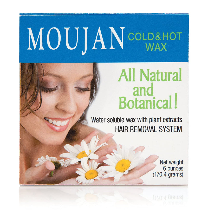 MOUJAN WAX COLD & HOT WAX 6oz