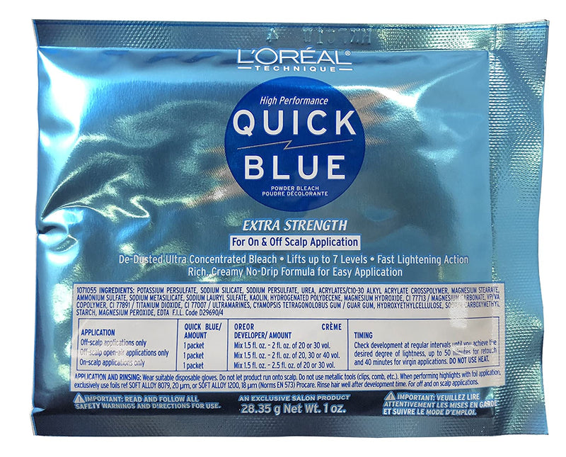 LOREAL QUICK BLUE BLEACH