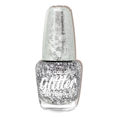 LA COLORS  GLITTER VIBES NAIL POLISH