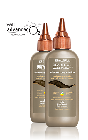 CLAIROL BEAUTIFUL COLLECTION GRAY SOLUTION SEMI HAIR COLOR