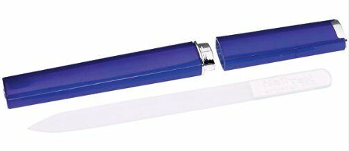 NAILTEK 55577 5" CRYSTAL FILE COBALT BLUE W/CASE