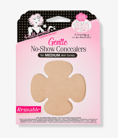HOLLYWOOD FASHION SECRETS NO-SHOW CONCEALERS REUSABLE