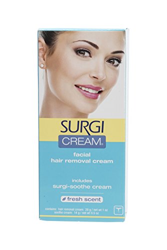 SURGI 82502 FACIAL HAIR REMOVAL CREAM (REGULAR) 1oz