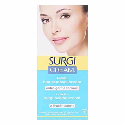 SURGI 82565 FACIAL HAIR REMOVAL CREAM (EXTRA GENTLE) 1oz