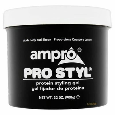 AMPRO PROTEIN BLACK GEL REG (WHITE TOP)