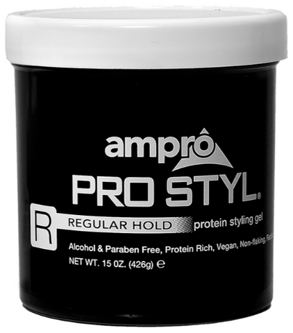 AMPRO PROTEIN BLACK GEL REG (WHITE TOP)