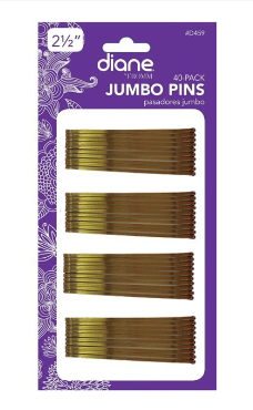 DIANE JUMBO BOB PINS 2.5" 40/PK