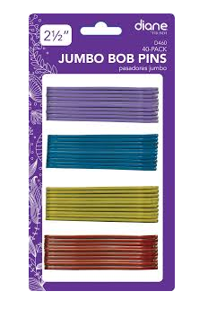 DIANE JUMBO BOB PINS 2.5" 40/PK