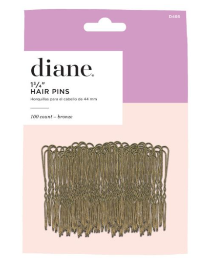 DIANE HAIR PINS W/BALL TIPS 1-3/4" 100/PK