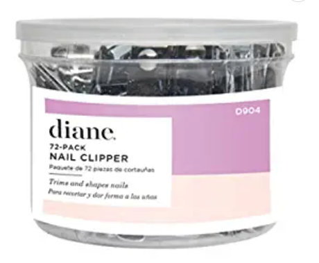 DIANE D904 FINGER NAIL CLIPPER 72/PK