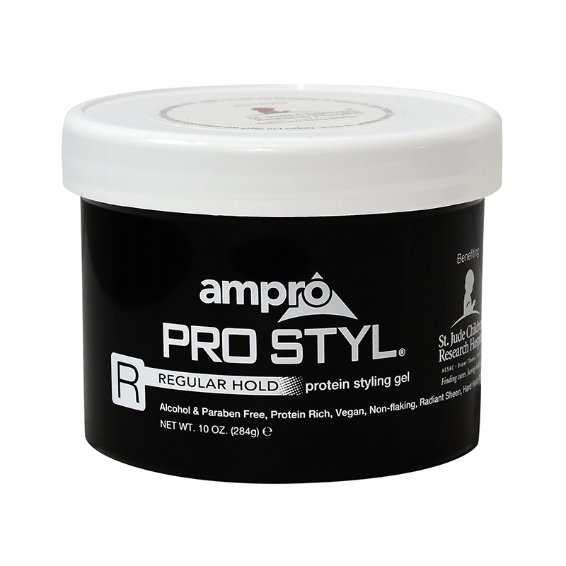 AMPRO PROTEIN BLACK GEL REG (WHITE TOP)